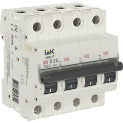 ARMAT Авт. выкл. M06N 4P C 25А IEK AR-M06N-4-C025