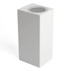 Светильник садово-парковый, 230V 2*GU10, DH051, белый (на стену) Feron 48328