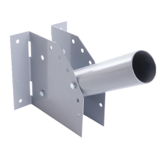 Кронштейн для уличного светильника с переменным углом 230*150*130мм, d60mm, серый, ДС-1 Feron 41429