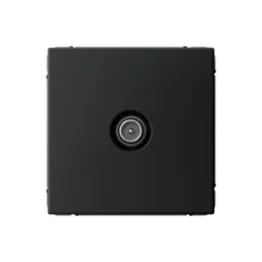 ARTGALLERY TV РОЗЕТКА проходная 4DB, механизм, КАРБОН Systeme Electric GAL001092