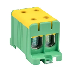 Клемма силовая вводная двойная КСВ 16-95 желто-зеленая PROxima EKF plc-kvs2-16-95-y-green