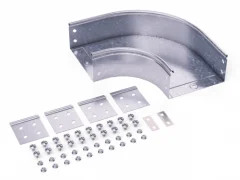 Угол CPO 90 горизонтальный 90° 300х50 в комплекте с крепежными элементами и соединительными пластина