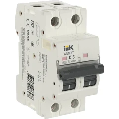 ARMAT Авт. выкл. M06N 2P C 3А IEK AR-M06N-2-C003