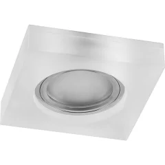 Светильник потолочный встраиваемый со светодиодной подсветкой 15LED*2835 SMD 4000K, MR16 50W G5.3, б