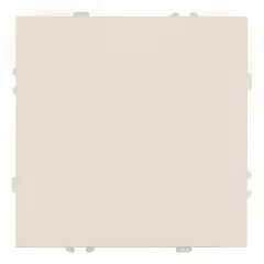 Выключатель 1-клавишный (механизм), , 250В, 10А, серия Эмили, RSW10-5103-08, кашемир, soft to STEKKE