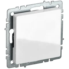 BRITE Заглушка с суппортом МЗ10-БрБ бел. IEK BR-PL10-K01