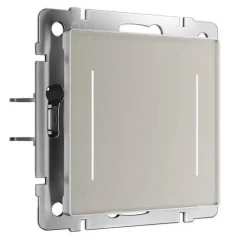 Умный сенсорный выключатель двухклавишный (дымчатый) W4523641 Werkel a069765