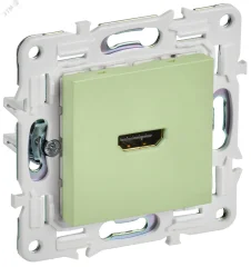 SKANDY Розетка HDMI SK-H01G мятный IEK SK-H10-K06
