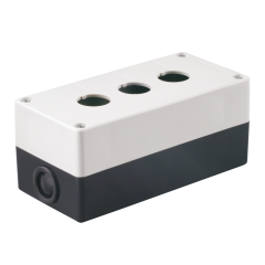Корпус КП103 для кнопок 3места белый IEK BKP10-3-K01