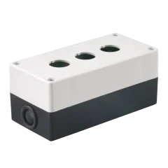 Корпус КП103 для кнопок 3места белый IEK BKP10-3-K01