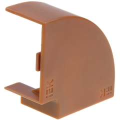 ELECOR Поворот 90град КМП 20х10 дуб (4шт/компл) IEK EL-KK10D-P-020-010-K11