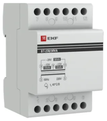 Трансформатор звонковый модульный BT-230В/12-12В 30ВА PROxima EKF bt-230/30va