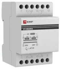 Трансформатор звонковый модульный BT-230В/12-12В 30ВА PROxima EKF bt-230/30va