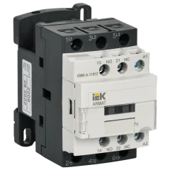 ARMAT Контактор КМИ-А-11812 LC1D 18А 230В/АС3 1NO/1NC IEK AR-ACC-11-018-230-11
