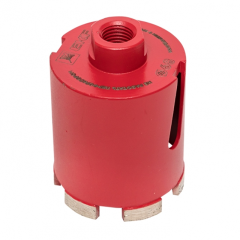 Коронка алмазная для дрелей с микроударом DCH-68MH Micro Hit Laser M16 Professional dch-68-mh-m1 EKF