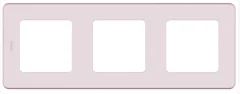 Рамка 3 поста - Inspiria - розовый Legrand 673954