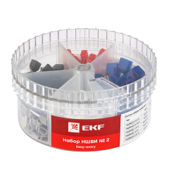Набор НШВИ(2) №2 (2x0,5-2x2,5мм2) PROxima EKF nabor-nshvi-2