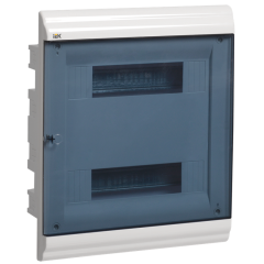 PRIME Корпус пластиковый ЩРВ-П-24 белый IP41 IEK MKP82-V-24-41-10