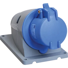 MAGNUM Розетка стац. ССИ-113 16А-6ч 220В 2P+PE IP44 IEK PSN11-016-3