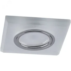 Светильник потолочный встраиваемый со светодиодной подсветкой 15LED*2835 SMD 4000K, MR16 50W G5.3, б