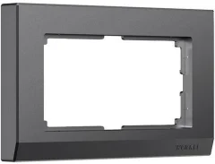 Рамка для двойной розетки Stark (графит матовый) W0081864 Werkel a063120