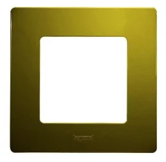 Рамка 1п ETIKA Зел.папоротник Legrand 672541