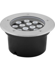 Светильник тротуарный,12LED, 2700К, 12W, 180*H90mm, внутренний диаметр: 130mm, IP 67, SP4114 3 Feron