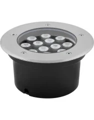 Светильник тротуарный,12LED, 2700К, 12W, 180*H90mm, внутренний диаметр: 130mm, IP 67, SP4114 3 Feron