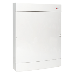 Щит распределительный навесной "Unix" белая дверь 3х18 модулей IP40 PROxima EKF ux-3x18-nw