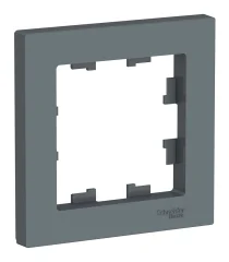 ATLASDESIGN 1-постовая РАМКА, ГРИФЕЛЬ Systeme Electric ATN000701