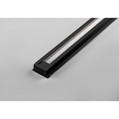 Шинопровод для трековых светильников, черный, 2м, в наборе токоввод, заглушка, крепление, CAB1003 Fe