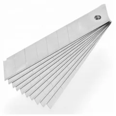 Набор сменных лезвий 18 мм СМ-30 (10 шт, SK4, 7 сегментов) Expert EKF cm-s30