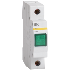 Сигнальная лампа ЛС-47 (зеленая) (неон) IEK MLS10-230-K06