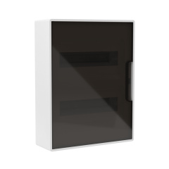 Щит настен. 24 мод. (311,6х398,6х102) IP40 белый, с тонированной дверцей, с 4 шинами PEN, FRAME F24W