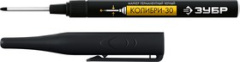 Колибри-30 черный, наконечник L 30 мм, 2.8 999,40мм, перманентный маркер для отверстий (0633 06 ЗУБР