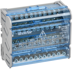 Шины на DIN-рейку (кросс-модуль) ШНК 4х11 3L+PEN IEK TF-DN10-4-11-125