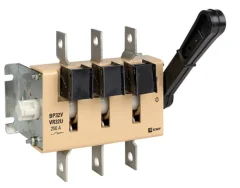 Выключатель-разъединитель ВР32У-35А31220 250А 1 направ. с д/г камерами несъемная левая/правая рукоят