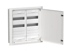 TITAN 5 Корпус металлический ЩРв-72 (2х36) 630х625х130мм IP31 белый (одна дверь) TI5-50-V-2X036- IEK