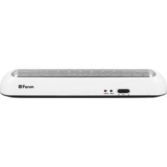 Светильник аккумуляторный, 22 LED AC/DC, белый, EL14 Feron 12634
