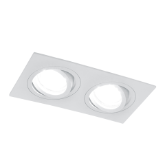 Светильник потолочный встраиваемый, MR16 G5.3, белый, DL2802 Feron 40529