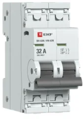 Выключатель нагрузки 2P 32А ВН-63N PROxima EKF S63232