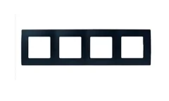 Рамка 4 поста - Etika - антрацит Legrand 672584