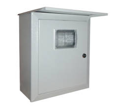 Щит ЩПК 320х280х140 с козырьком №2 стекло IP54 Scan Lights sc-li-320x280x140/2st