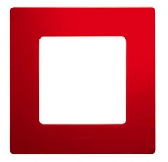 Рамка 1п Красный ETIKA Legrand 672531