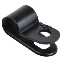 Скоба крепежная 5мм нейлоновая черная (50шт) IEK USK11-05-050-K02