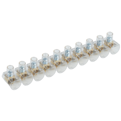 Зажим винтовой концевой изолированный КЗВИ 16мм2 (10x1) IEK UZVK-16-10