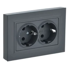 BRITE Роз. 2-я с з/к/ш 16А в сб. РСш12-3-БрГ граф. IEK BR-R24-16-K53-F