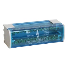 Шины на DIN-рейку (кросс-модуль) ШНК 2х15 L+PEN IEK YND10-2-15-125