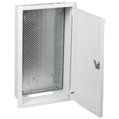 TITAN 3 Корпус метал. ЩРв Мultimedia (540х310х120) белый IEK MKM63-V-03-31-M