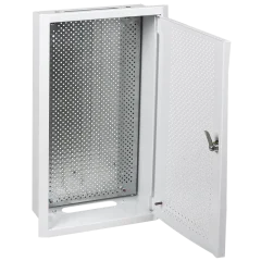 TITAN 3 Корпус метал. ЩРв Мultimedia (540х310х120) белый IEK MKM63-V-03-31-M